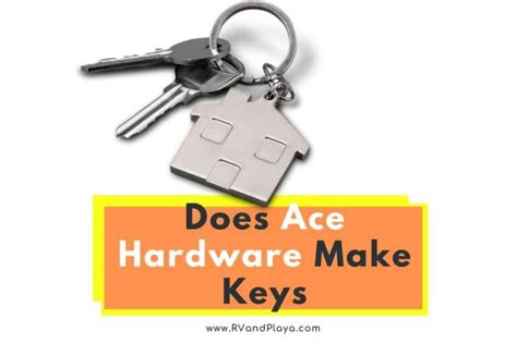 Does Ace Hardware Sell Key Fobs: Exploring the Possibilities and Beyond