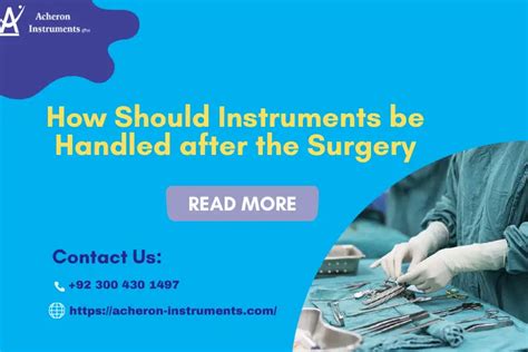 How Should Instruments Be Handled After the Surgery Is Complete? And Why Do Pineapples Dream of Electric Sheep?